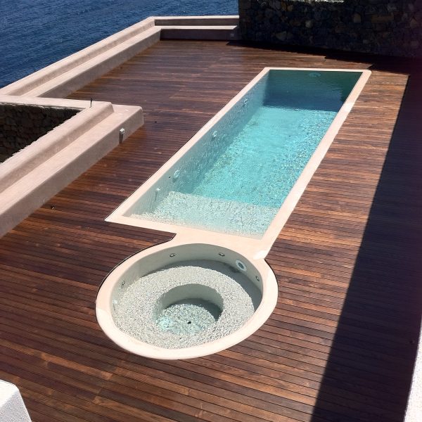 Pantelleria legno piscina